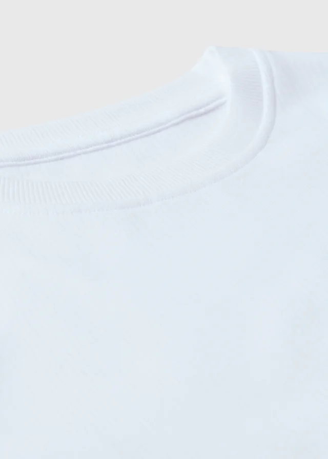 2 Pack Boys White Long Sleeve Tops