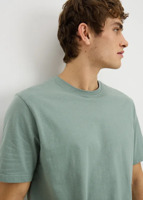 Green Basic Long Sleeve Pyjama Set - Extra small Image 2