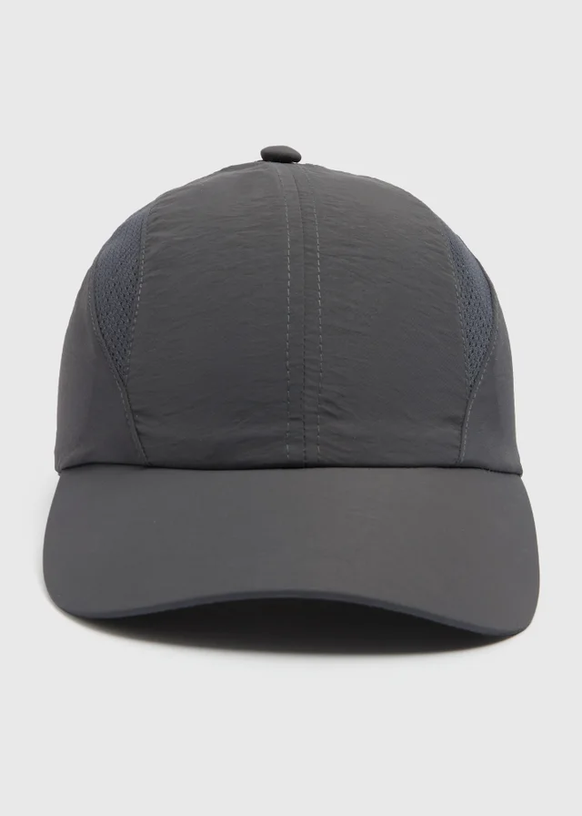 Souluxe Grey Mesh Sports Cap