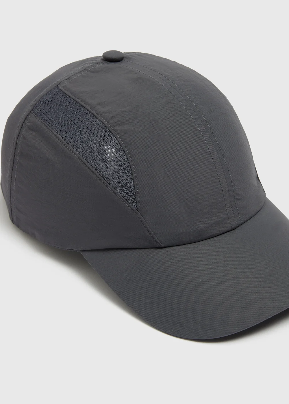 Souluxe Grey Mesh Sports Cap - One Size Image 2