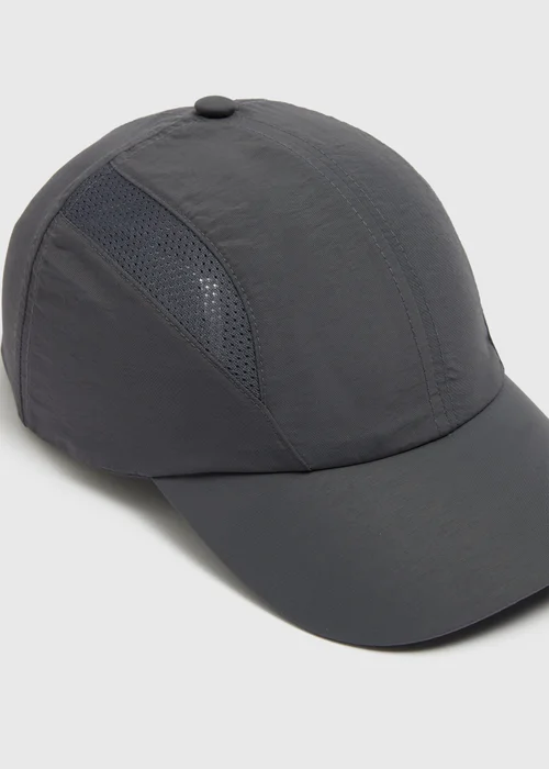 Souluxe Grey Mesh Sports Cap - One Size Image 2