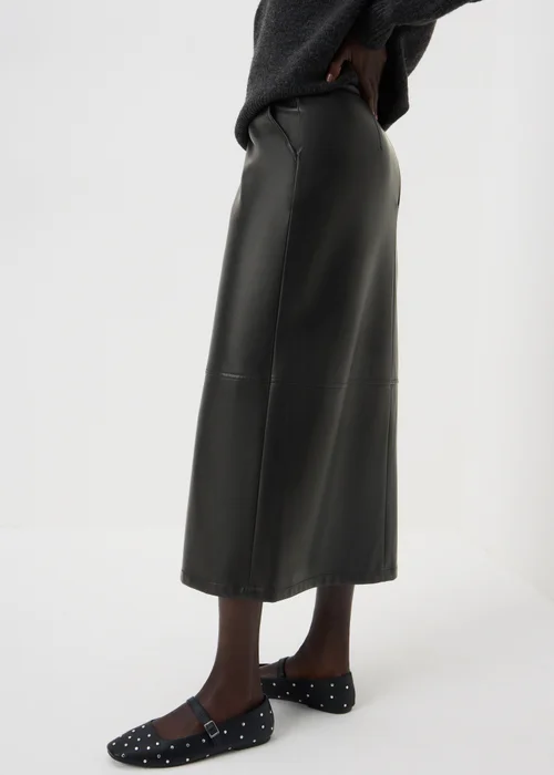 Black Midi Skirt - Size 8 Image 1
