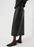 Black Midi Skirt - Size 8 Image 1