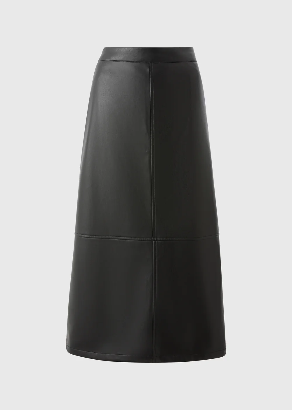 Black Midi Skirt - Size 8 Image 2