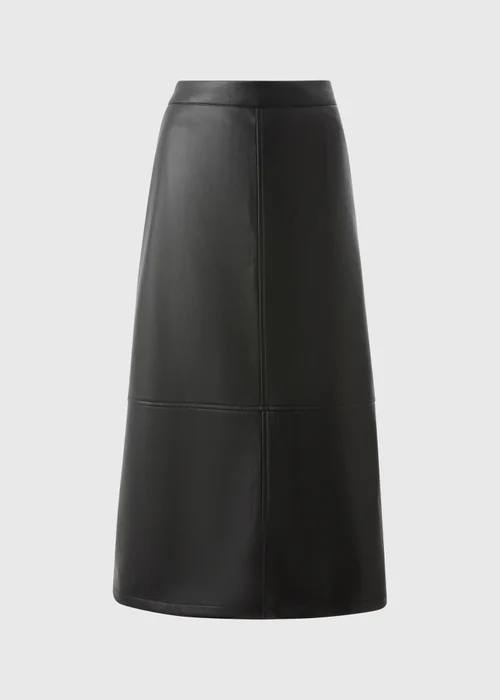 Black Midi Skirt - Size 8 Image 2
