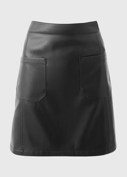 Black Mini Skirt - Size 22 Image 3