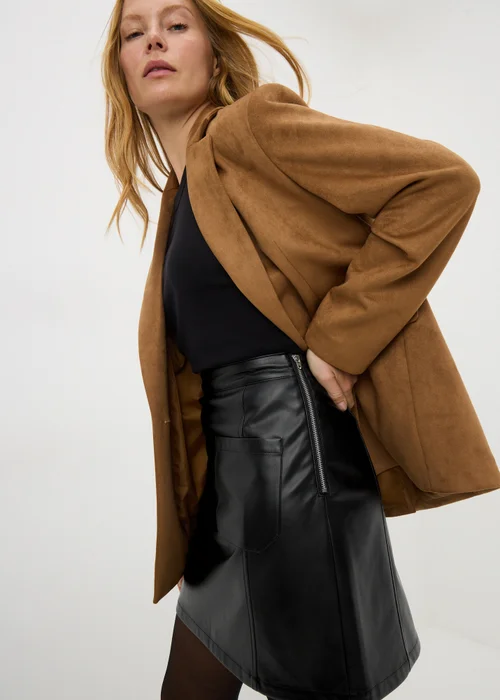 Black Mini Skirt - Size 22 Image 1