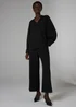 Et Vous Black Long Sleeve Popover Blouse - Small Image 2