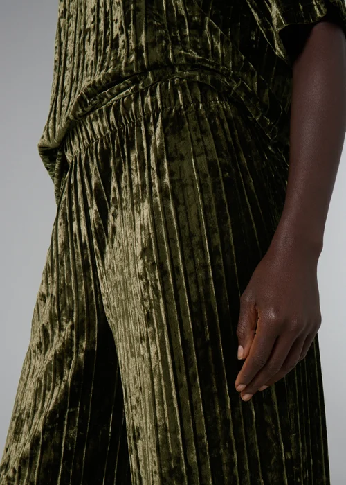 Et Vous Green Co Ord Trousers - Large Image 2