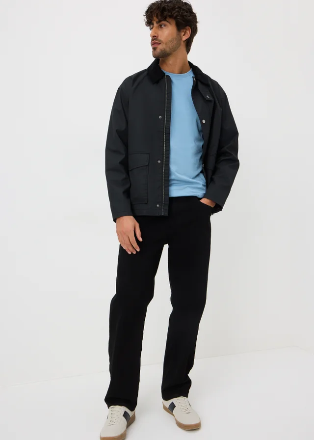 Blue Essential Crew Neck T-Shirt