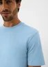 Blue Essential Crew Neck T-Shirt - Extra small Image 3