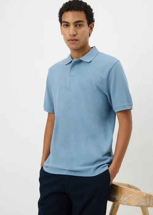 Light Blue Essential Polo Shirt - Extra small Image 1