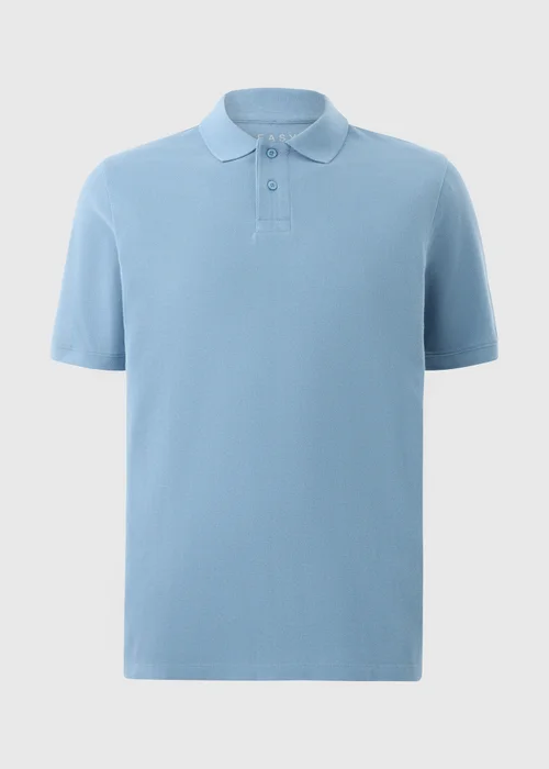 Light Blue Essential Polo Shirt - Extra small Image 4
