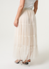 Blue Vanilla Cream Long Layered Skirt - Small/Medium Image 2