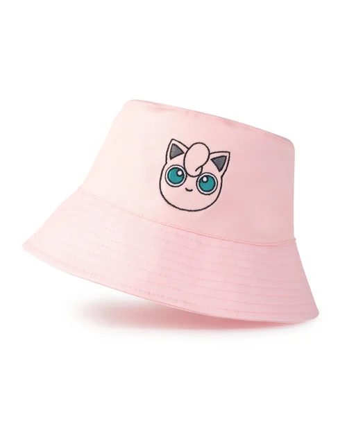 Vanilla Underground Pokemon Pink Jigglypuff Character Bucket Hat - One Size Image 1