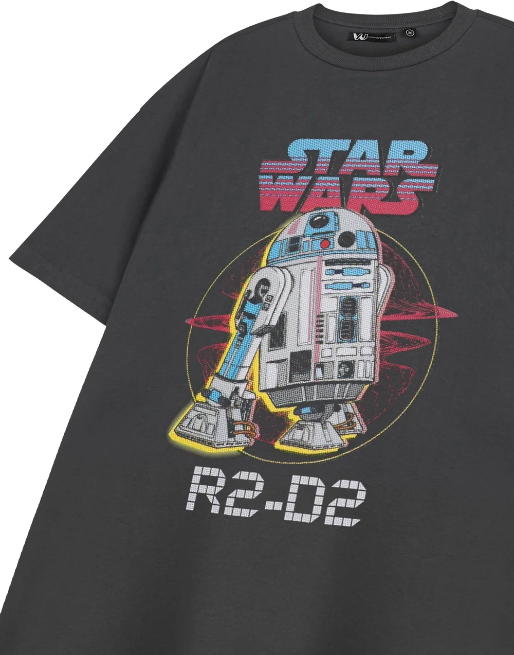 Star Wars Charcoal R2D2 T Shirt - S Image 5