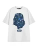 Star Wars White Darth Vader T Shirt - Small Image 1