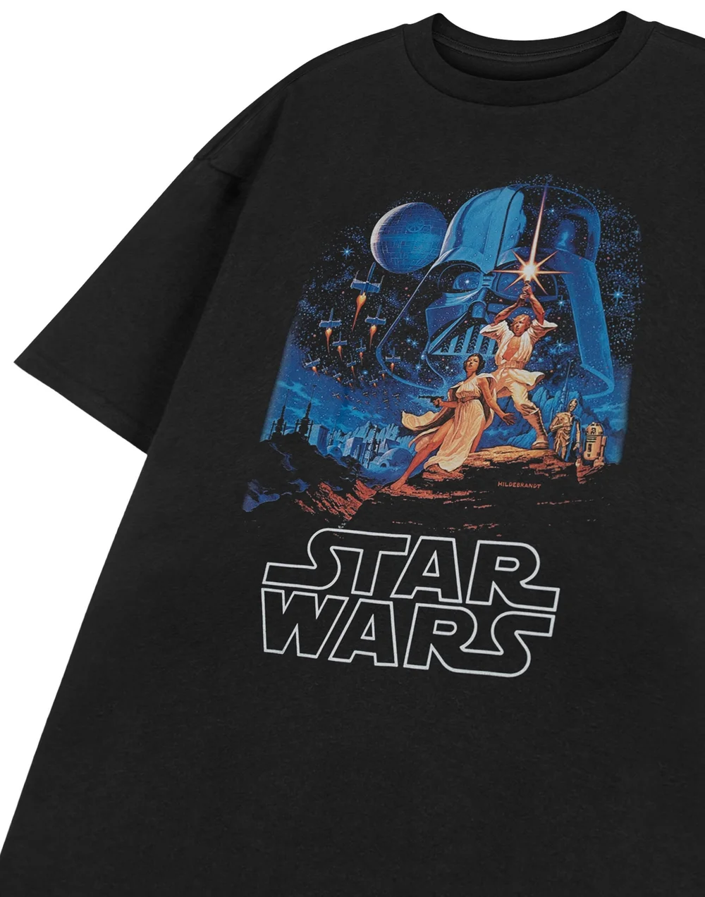 Vanilla Underground Star Wars Black Vintage T Shirt - M Image 5