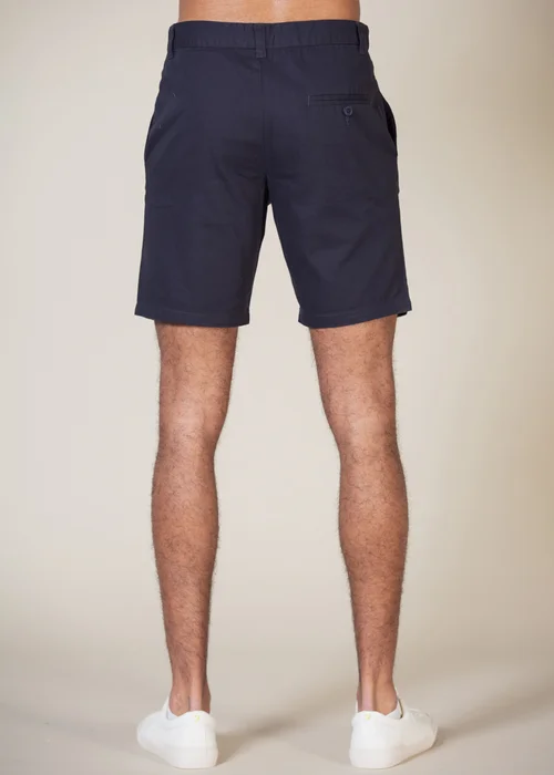French Connection Navy Cotton Chino Shorts - 2XL Image 2