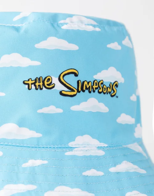 Vanilla Underground The Simpsons Reversible Homer Bush Meme Bucket Hat - One Size Image 4