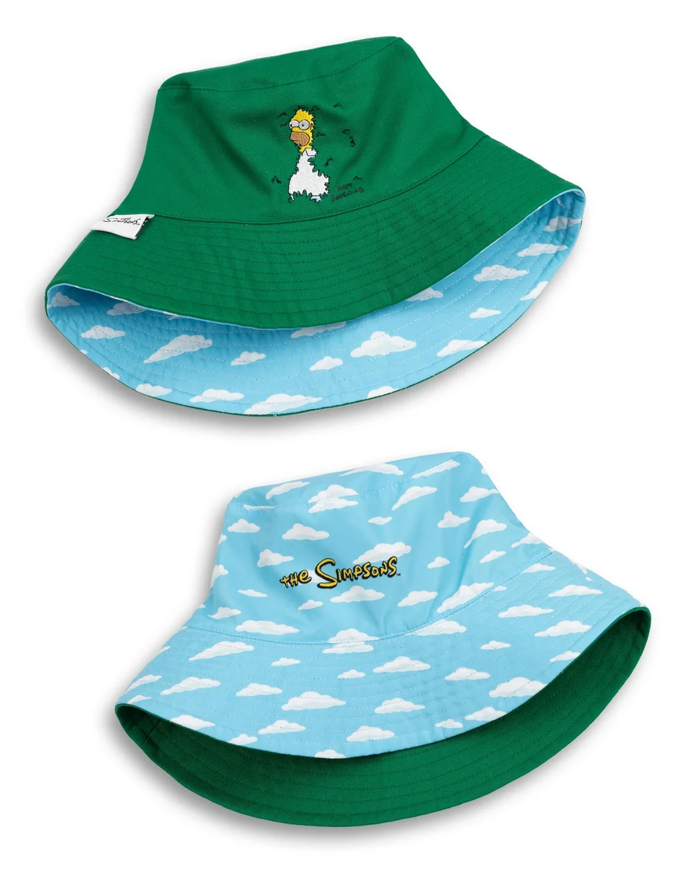 Vanilla Underground The Simpsons Reversible Homer Bush Meme Bucket Hat - One Size Image 1