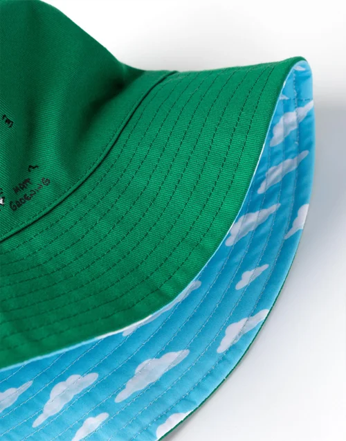 Vanilla Underground The Simpsons Reversible Homer Bush Meme Bucket Hat - One Size Image 5