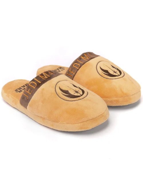 Vanilla Underground Star Wars Brown Jedi Mule Slippers - Size 7-8 Image 2