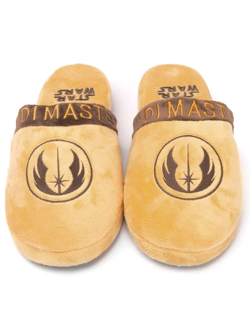 Vanilla Underground Star Wars Brown Jedi Mule Slippers - Size 7-8 Image 5