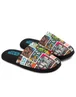 Vanilla Underground Star Wars Black Comic Book Mule Slippers - Size 9-10 Image 3