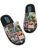 Vanilla Underground Star Wars Black Comic Book Mule Slippers - Size 9-10 Image 1