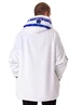 Vanilla Underground Star Wars White R2D2 Costume Blanket Hoodie - One Size Image 2