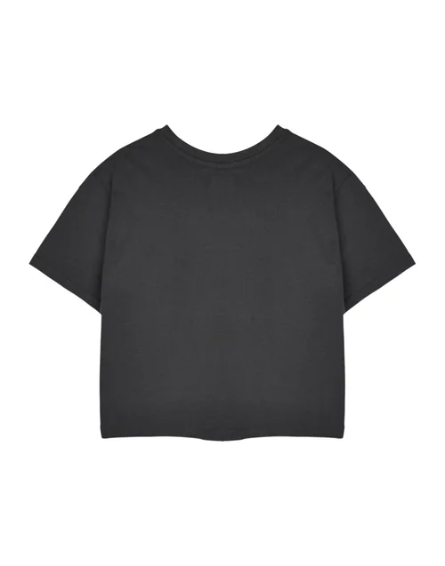 Star Wars The Mandalorian Grey Grogu Baby Yoda Cropped T Shirt - Large Image 2