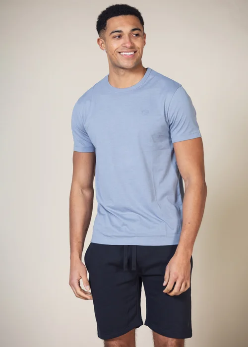 French Connection Navy Cotton Jersey Shorts 2 Pack - L Image 2