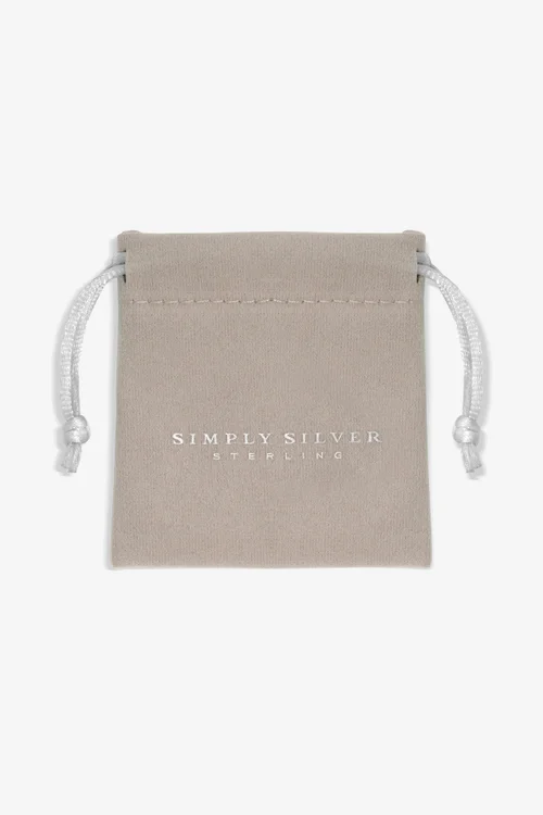 Simply Silver Sterling Silver 925 Polished & Pave Paw Print Bracelet - One Size Image 5