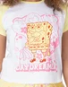SpongeBob SquarePants Yellow & White Daydreamer Shortie Pyjamas - Large Image 5