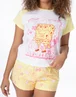 SpongeBob SquarePants Yellow & White Daydreamer Shortie Pyjamas - Large Image 2