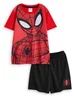 Vanilla Underground Marvel Spiderman Kids Red Shortie Pyjamas (2-8 Years) - Age 4-5 Years Image 1