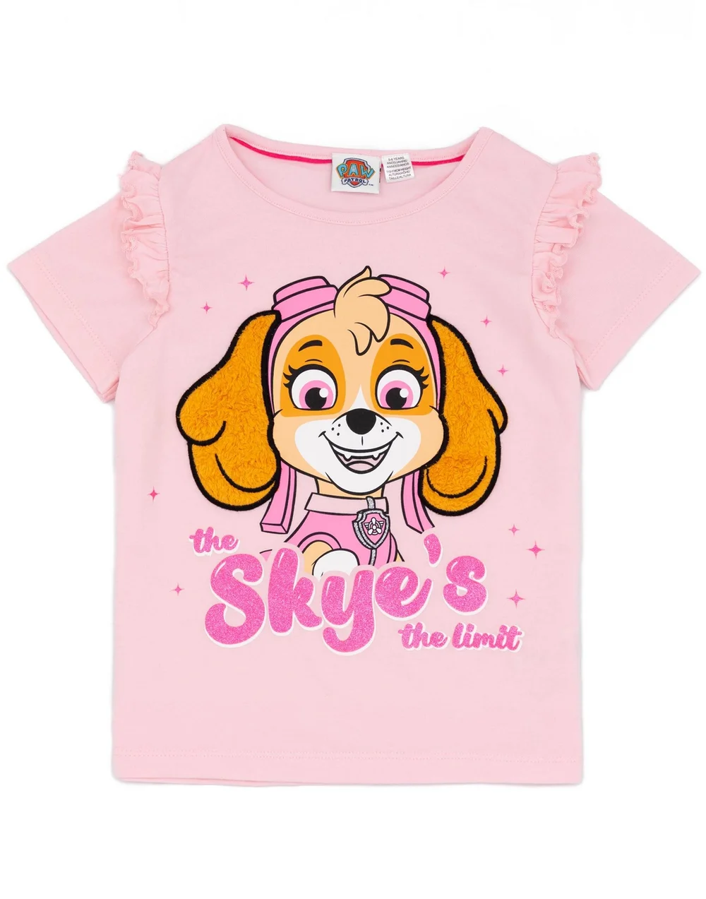 Paw Patrol Skye Kids Shortie Pink Pyjamas (12 Months-6 Years) - Age 2 - 3 Years Image 2