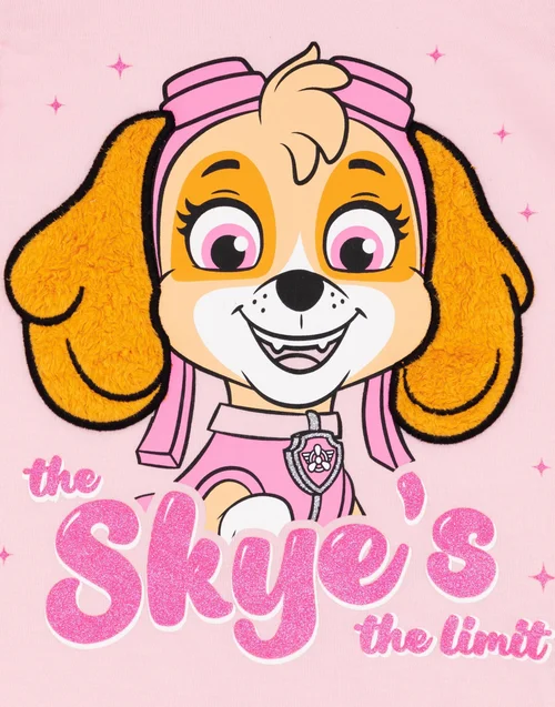 Paw Patrol Skye Kids Shortie Pink Pyjamas (12 Months-6 Years) - Age 2 - 3 Years Image 4