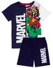 Vanilla Underground Marvel Avengers Kids Shortie Pyjamas (2-8 Years) - Age 6-7 Years Image 1
