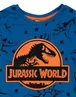 Vanilla Underground Jurassic World Kids Blue Shortie Pyjamas (3-10 Years) - Age 9-10 Years Image 4