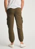 Tokyo Laundry Olive Linen Blend Cargo-Style Trousers - L Image 2