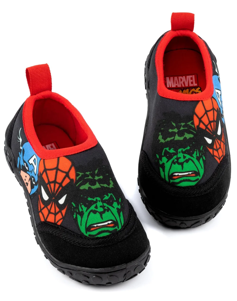 Marvel Avengers Kids Swim Black Shoes (Younger 6-12 Older) - Size 7 Infants Footwear Image 1