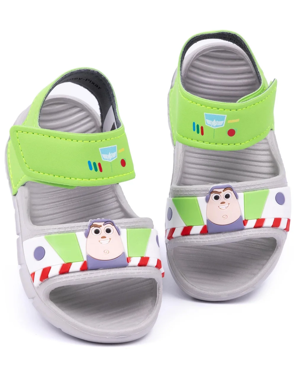 Toy Story Buzz Lightyear Kids Grey Sandals (Younger 6-12 Older) - Size 11 Infants Footwear Image 1