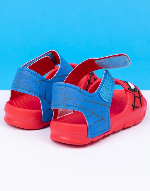 Marvel Spiderman Kids Red Sandals (Younger 6-12 Older) - Size 8 Infants Footwear Image 3