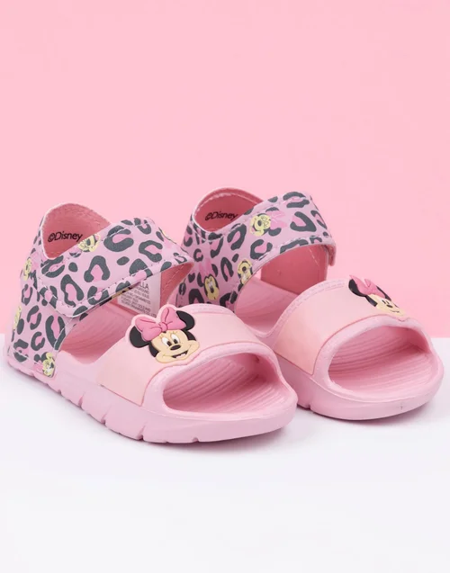 Disney Minnie Mouse Kids Pink Sandals (Younger 6-12 Older) - Size 12 Infants Footwear Image 4