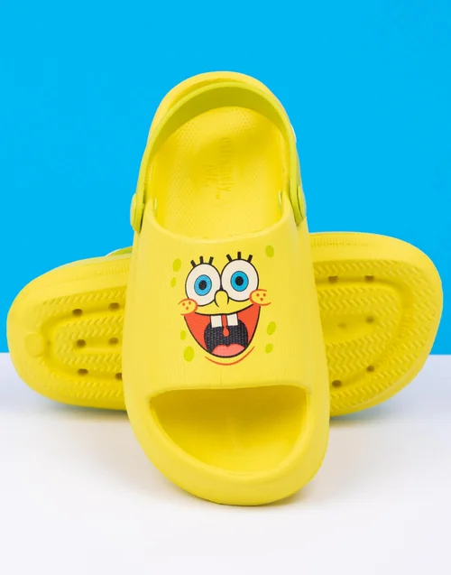 Vanilla Underground SpongeBob SquarePants Kids Sandals (Younger 10-1 Older) - Size 1 Infants Footwear Image 3