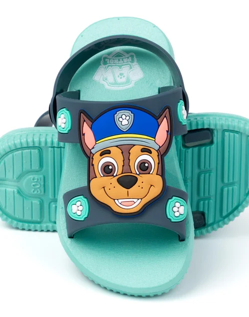 Paw Patrol Chase Kids Blue Sandals (Younger 6-12 Older) - Size 8 Infants Footwear Image 4