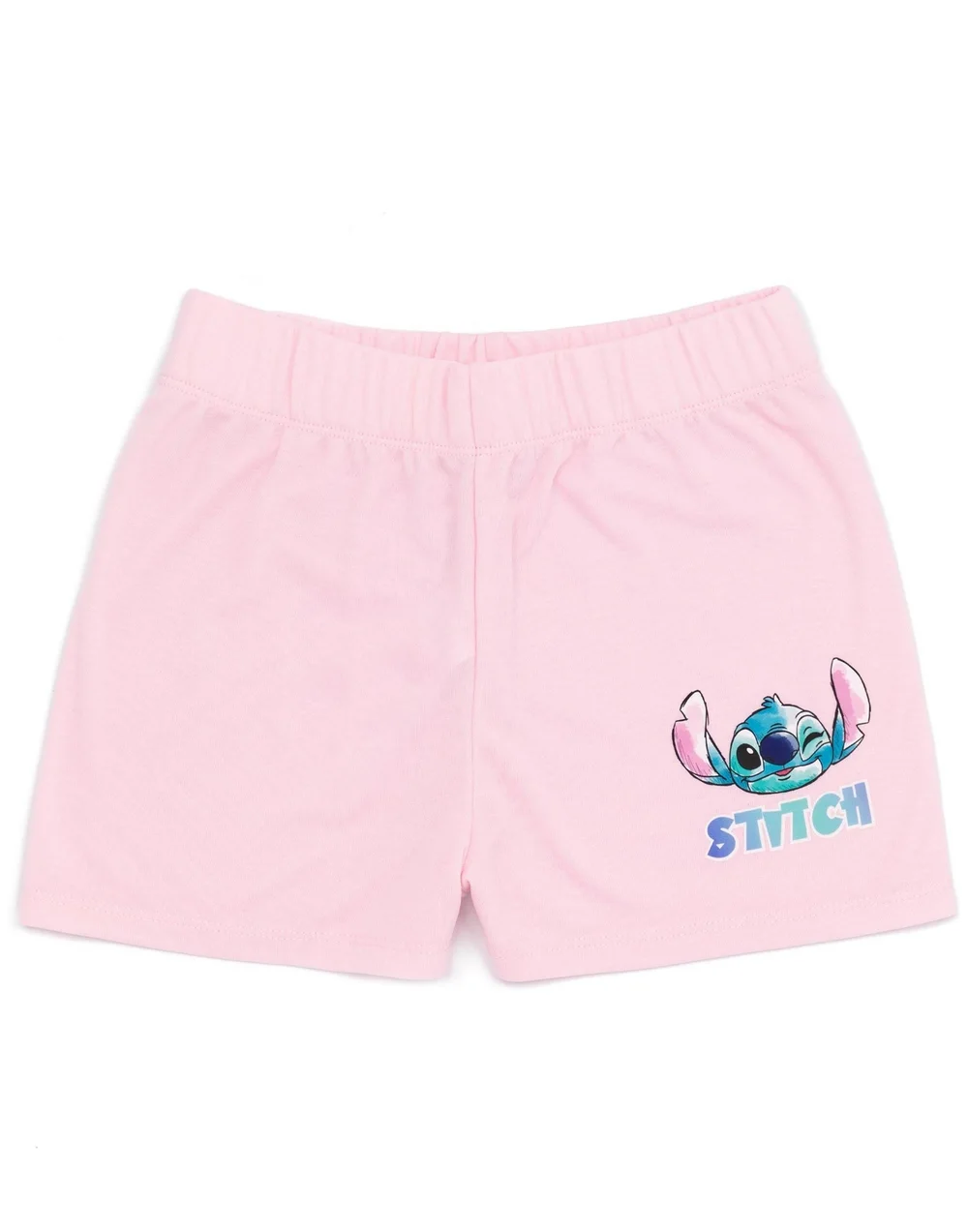 Vanilla Underground Disney Stitch Kids Shortie Pyjamas 2 Pack (5-14 Years) - Age 10-11 Years Image 2