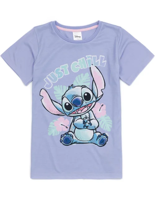 Vanilla Underground Disney Stitch Kids Shortie Pyjamas 2 Pack (5-14 Years) - Age 10-11 Years Image 3